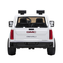 Load image into Gallery viewer, 2025 Licensed 24V GMC Sierra Denali Pick Up Truck 2 Seater Kids Ride-On | Upgraded Motors | Leather Seats | Rubber Tires | Remote
