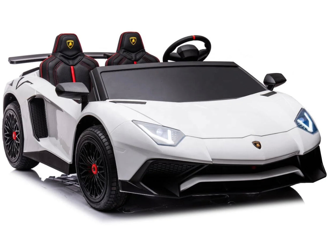 New Licensed 2024 Lamborghini SV 24V XXL Ride on Massive 2 seater | Leather Seats | Rubber Tires | Can Hold Adult & Child