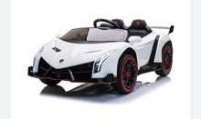 Load image into Gallery viewer, {Pick Up Only Assembled} Licensed 2024 Lamborghini Veneno | Upgraded 24V | 4x4 Ride-On 2 Seater | Leather Seats | Rubber Tires | Remote
