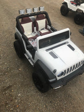 Load image into Gallery viewer, ECD 2024 Jeep Style 2 Seater Kids Ride-On 12V | 4x4 | Leather Seats | Rubber Tires | Remote
