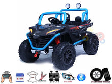 Load image into Gallery viewer, 2025 | 24V Sport 4x4 MX Edition 2-Seater Ride-On Upgraded UTV | USB | Bluetooth | Leather Seat | Eva Rubber Tires | Remote
