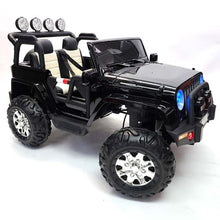 Load image into Gallery viewer, Upgraded 2024 XXL 24V Jeep Ultra 4x4 | Leather Seats | Rubber Tires | 2 Seater | Remote
