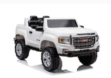 Load image into Gallery viewer, New 2024 Upgraded 12V Licensed 2-Seater GMC Canyon AT4 Ride-On Truck for Kids | Rubber Tires | Remote | Ages 1-7
