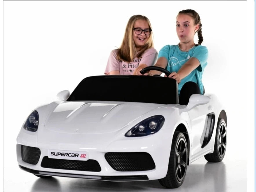 Voiture enfants Style Porsche 2 places 24 volts XXL