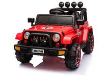 Load image into Gallery viewer, 2025 Super Cool All Terrain Jeep | Small 2 Seater | 2 Colours | Rubber Tires | Leather Seat | Ages 3-6 | Remote
