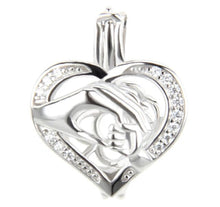 Load image into Gallery viewer, Mothers Love Sterling Silver Cage Pendant
