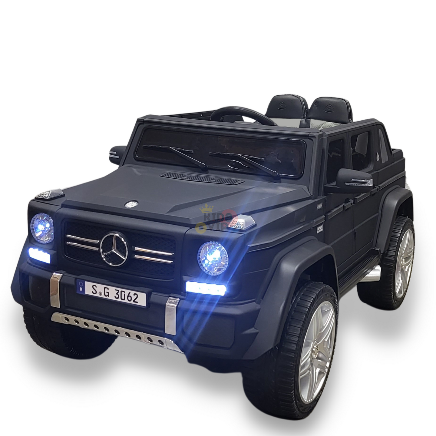 Luxurious 2024 Upgraded Licensed Mercedes Maybach G650 | 1 Seater | 12V  | 4x4 | Ride on car | Leather Seat | Rubber Tires | Remote | Ages 1-5