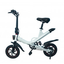 Load image into Gallery viewer, 36V Sleek Electric V1 Bicycle 12 Inch Air Tire Foldable with 350W Motor Range 20km
