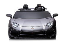 Load image into Gallery viewer, New Licensed 2024 Lamborghini SV 24V XXL Ride on Massive 2 seater | Leather Seats | Rubber Tires | Can Hold Adult &amp; Child
