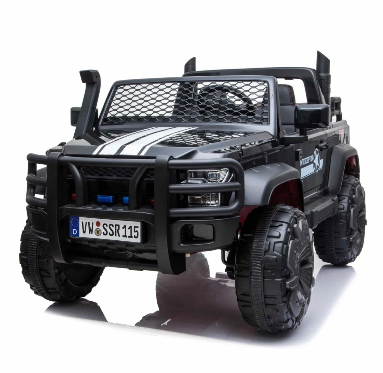 2024 ECD Freddo Pick Up Truck 24V Upgraded Interceptor | Pre Order | 2 Seater | Ride-On | Leather Seats | Rubber Tires | Remote |