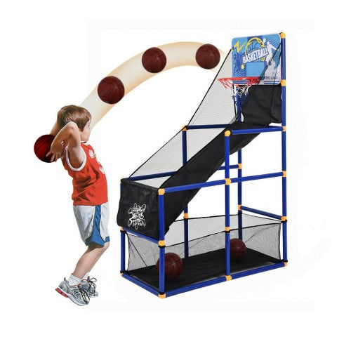 Super Cool Outdoor Kids Indoor/Outdoor Basketball Hoop Sport Arcade Game Set