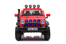 Load image into Gallery viewer, New 2024 Item 24V Freddo Jeep with Top Lights 2 Seater Ride On | Leather Seats | Rubber Tires | Remote | Pre Order
