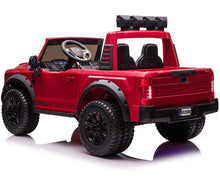 Load image into Gallery viewer, 2024 Upgraded Licensed Ford Super Duty F450 | 6 Wheels | Custom Edition 24V Lifted | 2 Seater | Leather Seats | Rubber Tires | Remote | Pre Order
