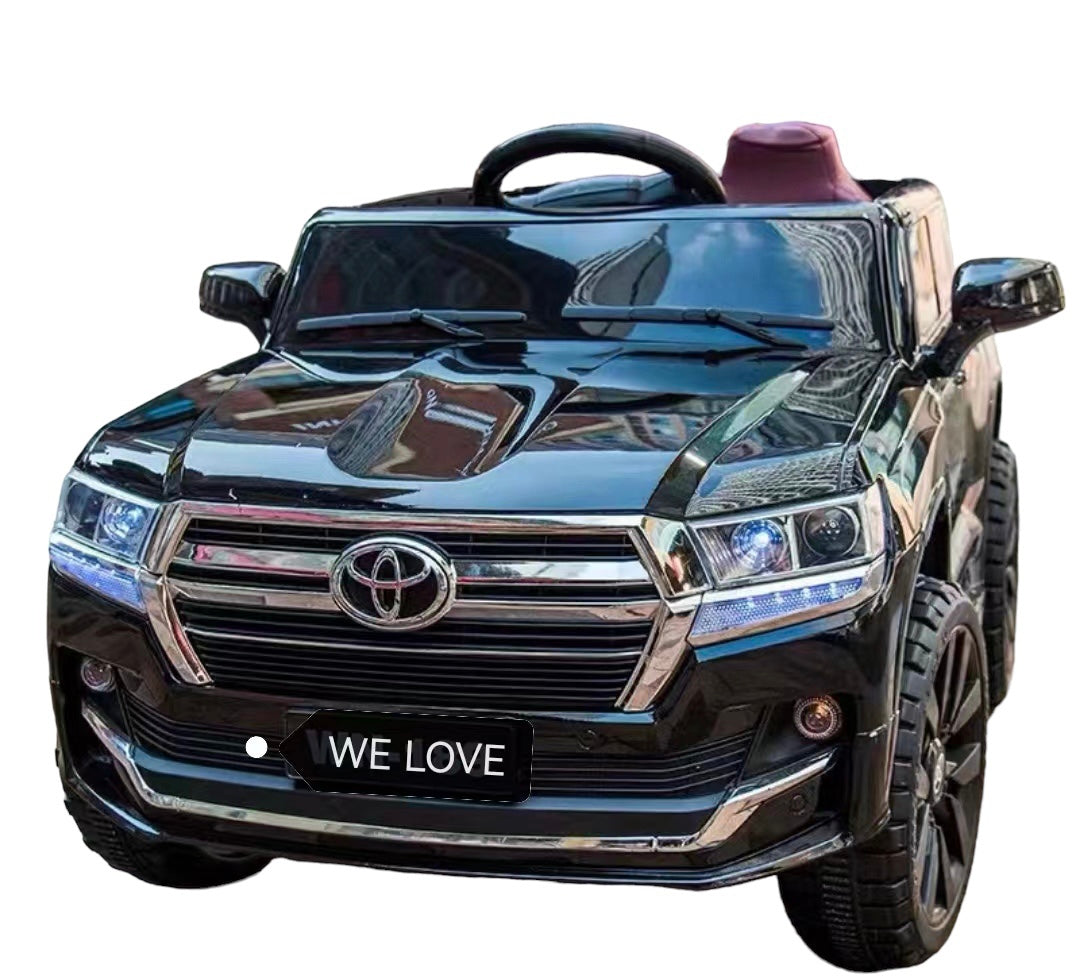 New 2024 Upgraded Toyota 4x4 Ride On 12V | Lights & Music | 1 Seater | Ages 3-7 | Remote