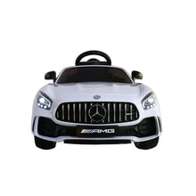 Load image into Gallery viewer, Licensed Mercedes 2024 GTR 1 Seater Ride-On | 12V | Leather Seats | Rubber Tires | LED Lights | Remote
