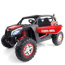 Load image into Gallery viewer, 24V | 2024 Upgraded UTV 2 Seater Ride on | 4x4 | Leather Seat | Mp4 Screen / TV Screen Rubber Tires | Pre Order | Remote
