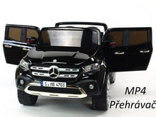 Load image into Gallery viewer, Licensed 2024 Mercedes 4x4 X Class Ride On Pick Up Truck | 2 Seater | 12V | Leather Seats | Rubber Tires | MP4 TV Screen | Remote
