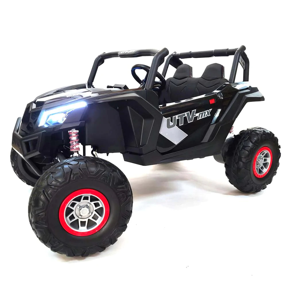 2025 Upgraded UTV XMX613 XXL 4x4 24V 2 Seater RideOn TV Mp4 Scr