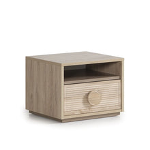 Load image into Gallery viewer, High Quality Upgraded Alpha Wood Nightstand With Shelf And Drawer
