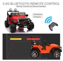 Load image into Gallery viewer, 2025 Jeep Wrangler Style 2 Seater Upgraded | Heavy Duty Seat | Heavy Duty Tires | 12V | Upgraded | Remote | Pre Order
