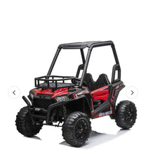 Load image into Gallery viewer, 2024 Off Road Upgraded UTV 24V | 2 Seater Ride-On | Leather Seats | Rubber Tires | Remote
