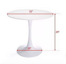 Load image into Gallery viewer, Modern Durable &amp; Elegant 31.5” Tulip Pedestal Table | Coffee Table | White Or Black
