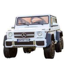 Load image into Gallery viewer, Licensed 2024 Mercedes G63 6x6 | 24v | Large 2 Seater Ride-On Upgraded | 6 Motors | Leather Seats | Rubber Tires | Remote
