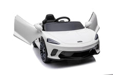 Load image into Gallery viewer, New Item Upgraded 12V Mclaren GT 1 Seater Ride On Car | LED Lights | Rubber Tires | Leather Seat | Pre Order | Remote

