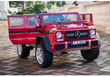 Load image into Gallery viewer, Licensed 2024 Mercedes G650 Maybach 24V | 4x4 Xxl 2 Seater Ride-On Leather Seats Rubber Tires Upgraded, TV MP4, Remote

