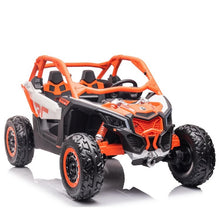 Load image into Gallery viewer, New Item | 48V Licensed CAN AM RS Maverick UTV Electric Kids&#39; Ride-On Car 2 Seater Buggy | 4x4 Upgraded | Leather Seats | Rubber Tires | Remote
