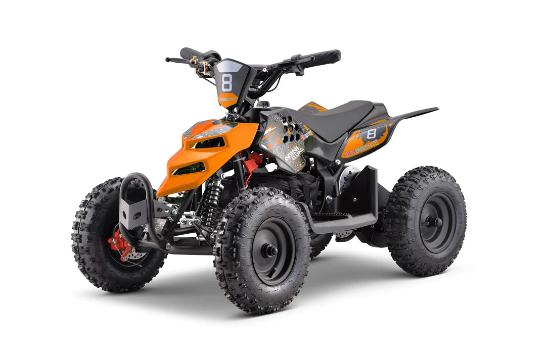 2024 Model 800W Falcon 36V ATV | 2 Colours | Brushless Motor | Up to 25KPH | Leather Seat | Rubber Tires | Ages 6+