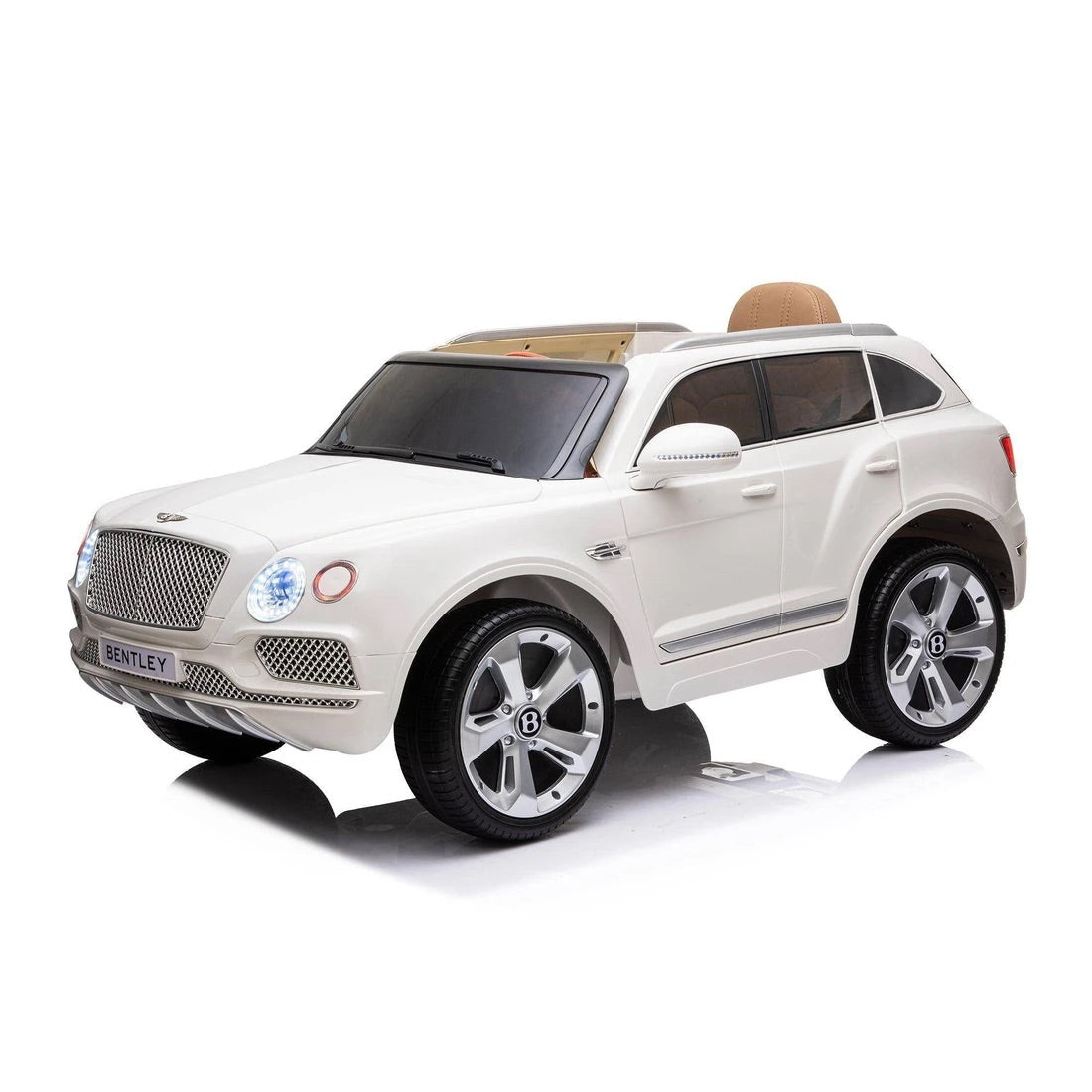 Licensed 2025 Bentley Bentayga Ride On Upgraded | Leather Seat | Rubber Tires | 12V | Big 1 Seater | Remote