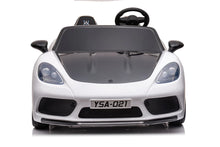 Load image into Gallery viewer, UPGRADED 2024 | 48V 14AH XXL Porsche Panamera 2 Seater Ride-On | Holds 600 LBS | Up To 20 KPH | Leather Seats | Real Rubber Tires
