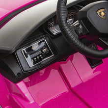 Load image into Gallery viewer, Licensed 2024 Lamborghini Aventador SVJ Ride On Upgraded | 12V | Leather Seat | Rubber Tires | 1 Seater | Remote
