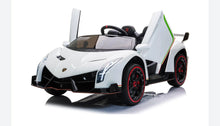 Load image into Gallery viewer, {Pick Up Only Assembled} Licensed 2024 Lamborghini Veneno | Upgraded 24V | 4x4 Ride-On 2 Seater | Leather Seats | Rubber Tires | Remote
