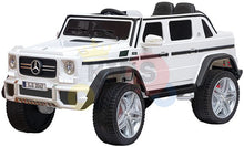 Load image into Gallery viewer, Luxurious 2025 Upgraded Licensed Mercedes Maybach G650 | 1 Seater | 12V  | 4x4 | Ride on car | Leather Seat | Rubber Tires | Remote | Ages 1-5 | Pre Order
