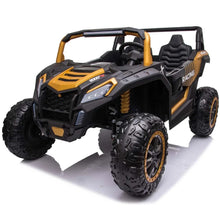 Load image into Gallery viewer, 2025 Upgraded ECD 4x4 Dune Buggy 24V | Xxl Massive 2 Seater Ride-On | Mp4 TV Screen | Leather Seats | Rubber Tires | Remote
