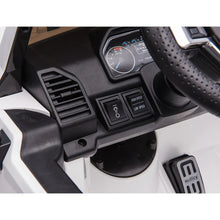 Load image into Gallery viewer, [Pick Up Only] New Assembled 2024 White Upgraded Licensed Ford Super Duty F450 Custom Edition 24V Lifted | 2 Seater | Leather Seats | Rubber Tires | Remote
