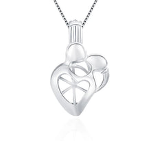 Load image into Gallery viewer, True Love Sterling Silver Cage Necklace Set
