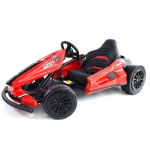 Load image into Gallery viewer, New 2025 | 24V Drifter GoKart Go Kart 1 Seater Ride on Car | LED Lights | Leather Seats | Upgraded Rubber Wheels | Up To 16KPH
