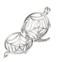Load image into Gallery viewer, Dream Catcher Sterling Silver Cage Pendant

