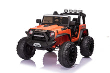 Load image into Gallery viewer, 2025 ECD Upgraded Monster Jeep Style 24V Ride-On | Small 2 Seater | MP3 | Leather Seats | Rubber Tires | Remote
