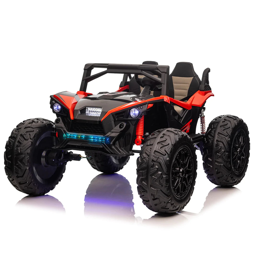 New 2024 Sleek Utv | 24V | 2 Seater With Removable Top (Canopy) | 4x4 | Leather Seats | Rubber Tires | Remote