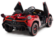 Load image into Gallery viewer, Licensed 2025 Lamborghini Veneno | Upgraded 24V | 4x4 Ride-On 2 Seater | Leather Seats | Rubber Tires | Remote
