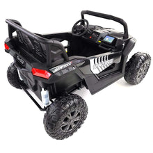 Load image into Gallery viewer, 2024 Upgraded 180 Watts BrushLess Motor Black Xxl UTV 2 Seater Dune Buggy Rubber Tires | Leather Seats | Up To 16KPH
