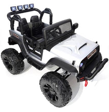Load image into Gallery viewer, 2024 ECD Upgraded Monster Jeep Style 24V Ride-On | Small 2 Seater | MP4 Tv Screen | Leather Seats | Rubber Tires | Remote
