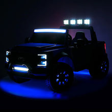 Load image into Gallery viewer, [Pick Up Only] New Assembled 2024 White Upgraded Licensed Ford Super Duty F450 Custom Edition 24V Lifted | 2 Seater | Leather Seats | Rubber Tires | Remote
