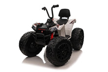 Load image into Gallery viewer, Upgraded 2024 Kids Ride On Car 4x4 Off-road ATV 24V With Monster Tires, Independent Suspension, LED Lights | Leather Seat | Rubber Tires
