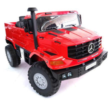 Load image into Gallery viewer, Upgraded 2024 Licensed Mercedes 24V Zetros | Upgraded Motors | 2 Seater | Leather Seats | Rubber Tires
