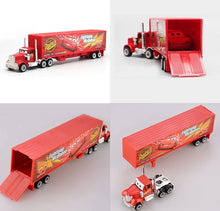 Load image into Gallery viewer, Set Disney Pixar Car 3 Lightning McQueen Jackson Storm Mack Uncle Truck 1:55 Diecast Metal Car Model Toy Boys &amp; Girls Gift
